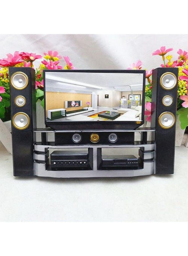 Acxico 1Pcs Mini House Miniature Mini Tv Accessories Mini Living Room Decor - Image 3