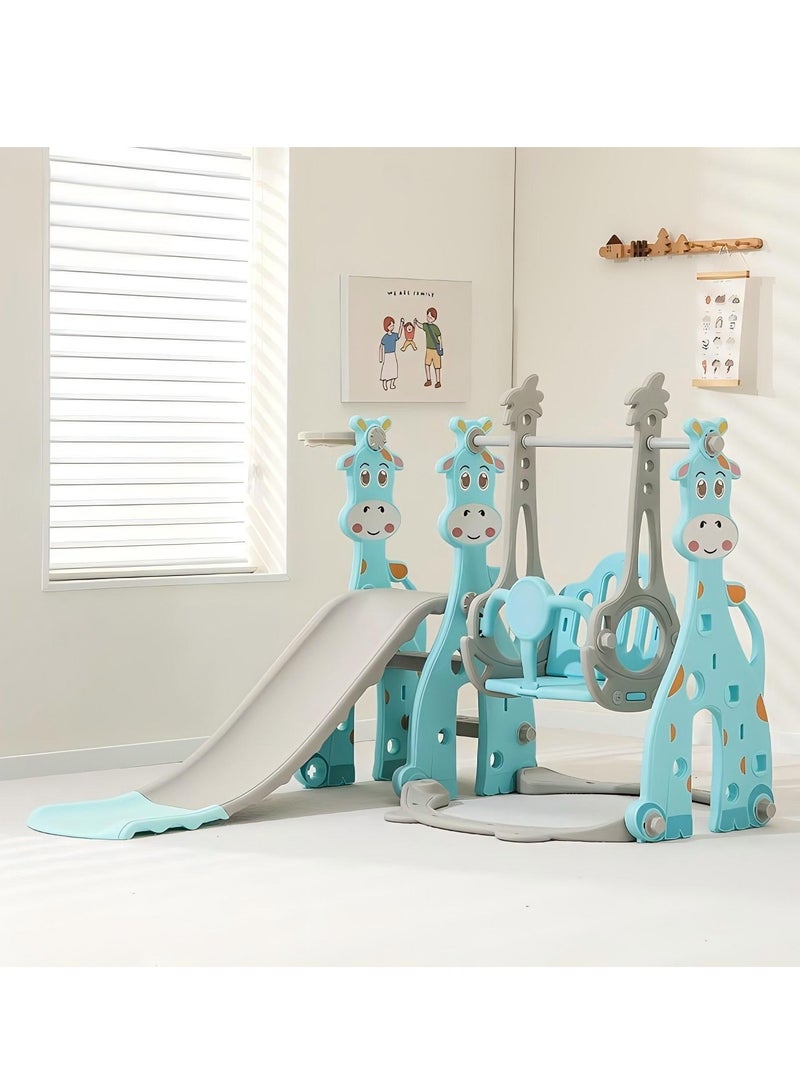 Toddler Slide for Kids Age 2 3 4 5 6 7 8 9， Baby Slide and Swing for Kids Outdoor Indoor 3-10 Year Old，Home Toy Game for Boys and Girls(A4) - Image 2