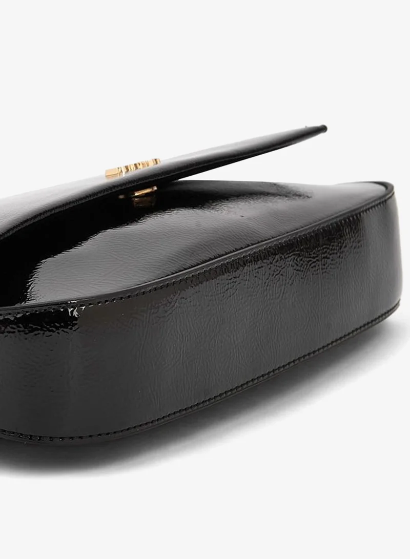 Paprika BLACK Solid Shoulder Bag With Top Handle for Women | Best Price UAE