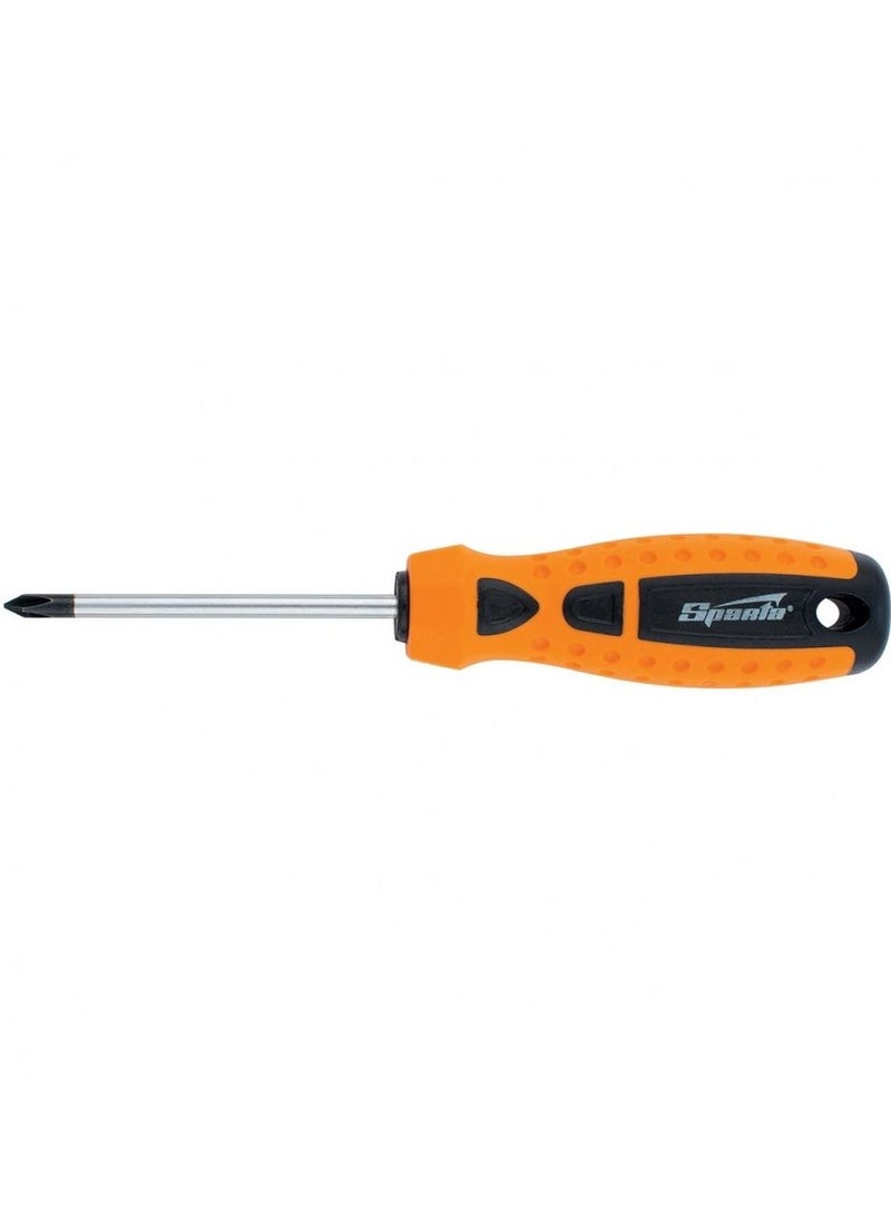 Sparta Screwdriver"Point" with Two-component Handle, CrV (PH1 x 100 mm)