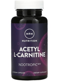 Acetyl L-Carnitine, 60 Vegan Capsules