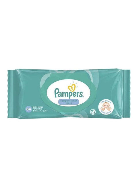 64-Piece Complete Clean Wipes