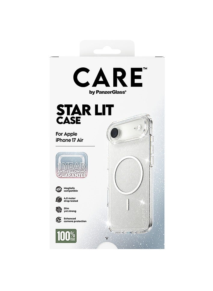 بانزرجلاس كفر حماية بانزر جلاس CARE فلاقشيب اربان اكسبلورر MagSafe أبيض ايفون 17 اير - شفاف لامع - Image 3