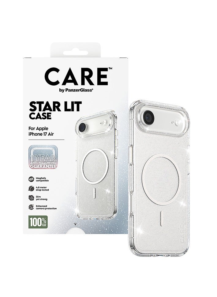 بانزرجلاس كفر حماية بانزر جلاس CARE فلاقشيب اربان اكسبلورر MagSafe أبيض ايفون 17 اير - شفاف لامع - Image 2