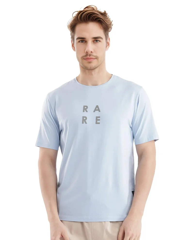 Rare Rabbit Men's Branding Print T-Shirt