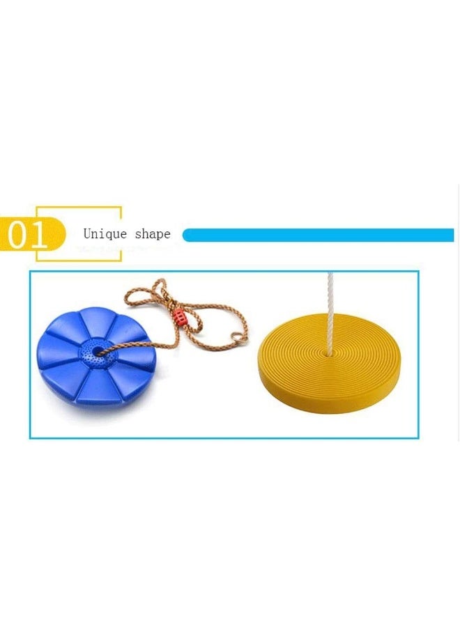 Rainbow Toys كرسي أرجوحة خارجي أرجوحة آمنة داخلية وخارجية مقعد أرجوحة قرد للأطفال لعبة معلقة ملعب لعبة لياقة بدنية أرجوحة هدية أرجوحة - Image 5