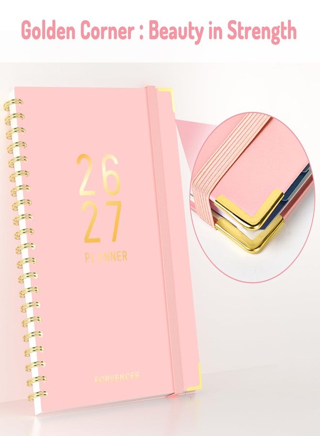 Forvencer Jul 2025 - Dec 2026 Planner, Forvencer Academic Planner 2025-2026, 18 Month Daily Planner, 8.5" x 11", Weekly & Monthly Agenda Book, Hardcover Calendar Book, School Supplies for Student Teacher, - Image 2