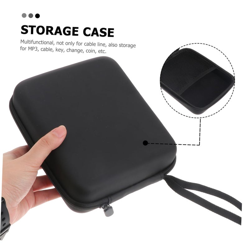 Eva Portable Headphone Cable Storage Bag Travel Organizer Compact Durable Dustproof - Image 3