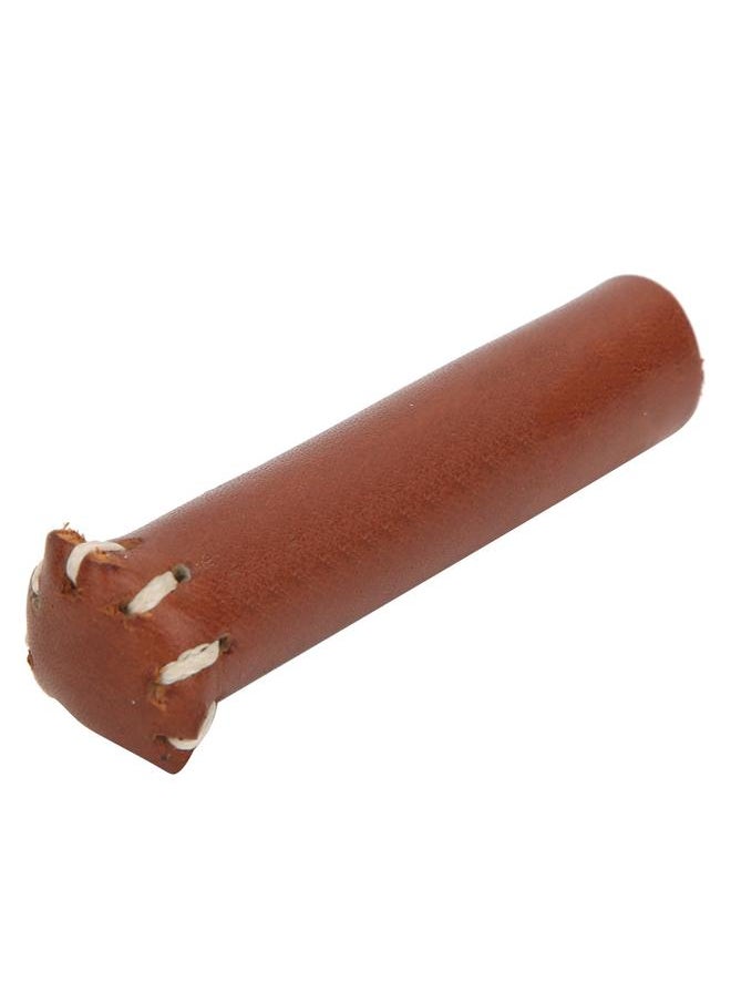 Thoraya Professional Durable Leather Snooker Cue Tip Head Protective Cover Billiard Stick Protector AccessoriesRed  - Image 2