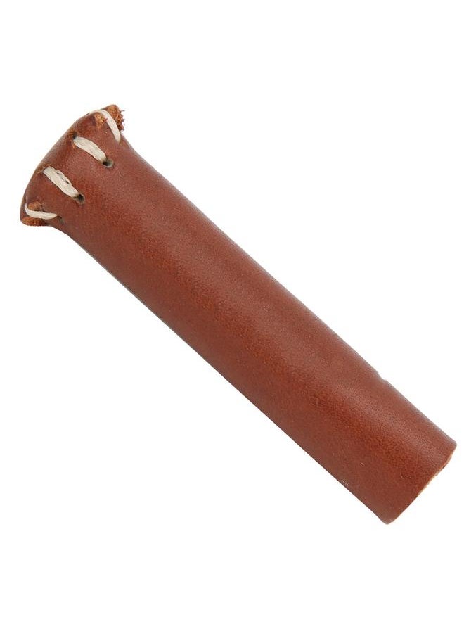 Thoraya Professional Durable Leather Snooker Cue Tip Head Protective Cover Billiard Stick Protector AccessoriesRed  - Image 1