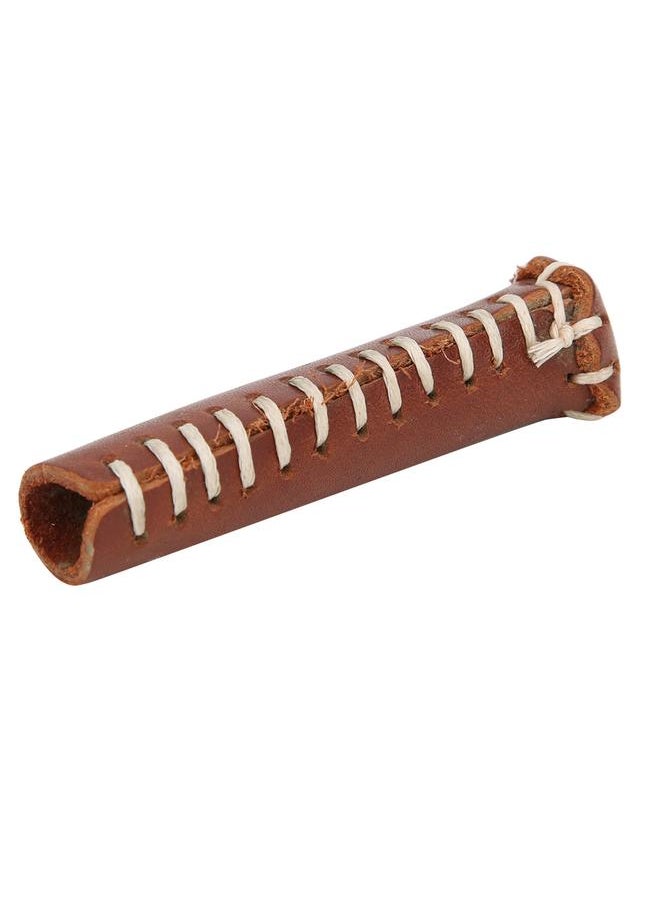 Thoraya Professional Durable Leather Snooker Cue Tip Head Protective Cover Billiard Stick Protector AccessoriesRed  - Image 3