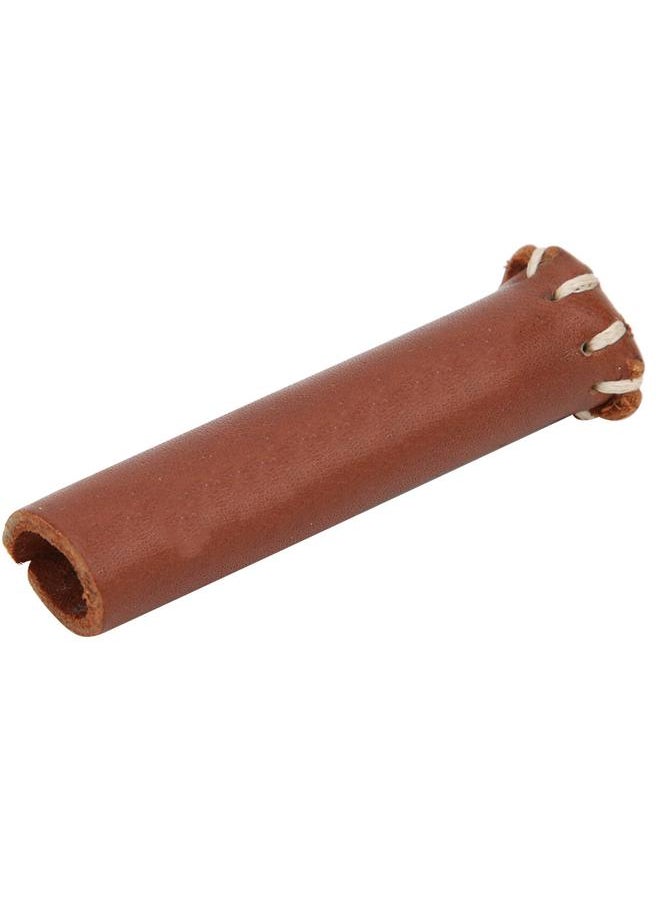 Thoraya Professional Durable Leather Snooker Cue Tip Head Protective Cover Billiard Stick Protector AccessoriesRed  - Image 4