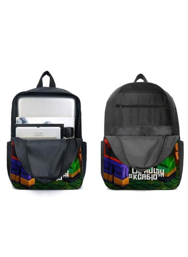 The latest universal cartoon new three-piece schoolbag (for students, teenagers, children) - 454  - Image 4