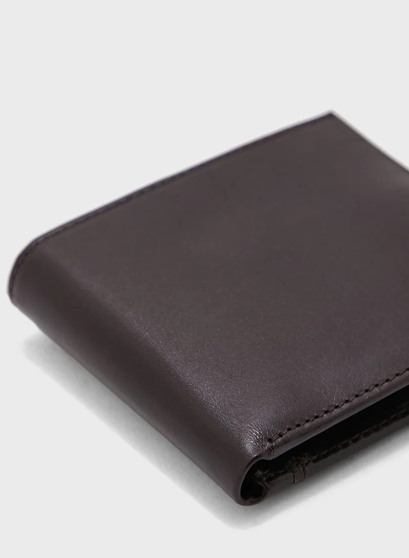 Ted Baker Korning Metal Corner Bifold Coin Wallet