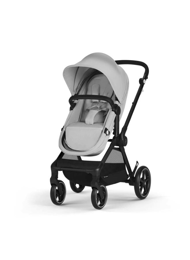 سايبكس Cybex - نظام سفر EOS لون رمادي حجري (Stone Grey) مع هيكل أسود (Frame Black) - Cloud G لون رمادي ضبابي (Fog Grey) - Image 3