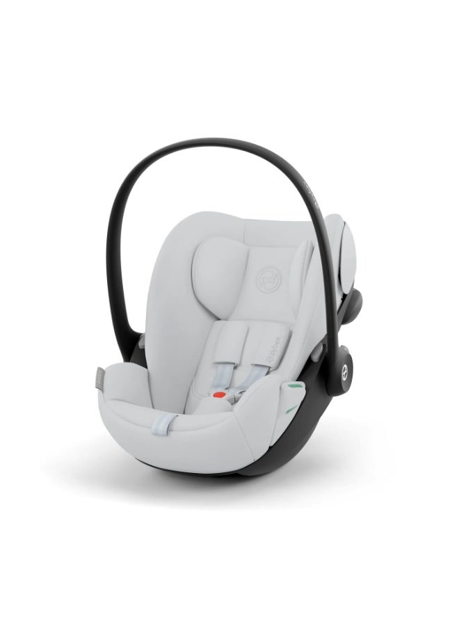 سايبكس Cybex - نظام سفر EOS لون رمادي حجري (Stone Grey) مع هيكل أسود (Frame Black) - Cloud G لون رمادي ضبابي (Fog Grey) - Image 5