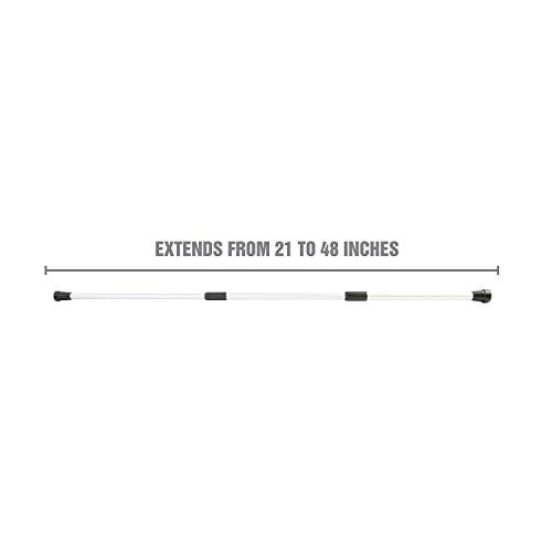 OEMTOOLS 24211 Universal Hood Prop Rod, Expand from 21-Inches to Nearly 48-Inches to Hold Hood at Desired Height, Fits All Passenger Cars and Trucks, Useful Tool for Engine and Body Work - Image 2