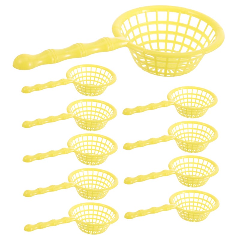 10Pcs Plastic Bath Toys Fishing Nets For Kids Beach Water Play Safe Smooth Lightweight Easy Grip - Image 2
