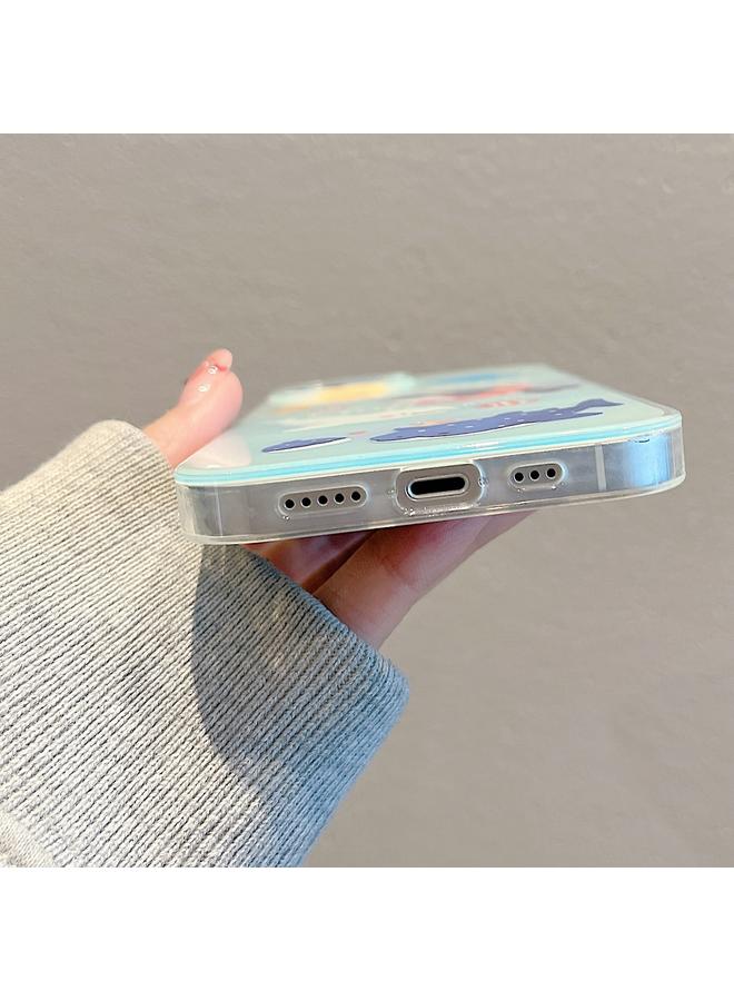 S-TOP Case For iPhone 14 Pro IMD Cute Animal Pattern Phone Case - Image 5