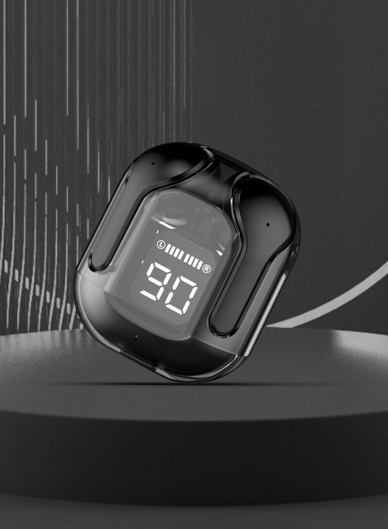 ليفور LEVORE Blutooth سماعة TWS كريستال مع شاشة عرض LBT301 أسود - Image 1