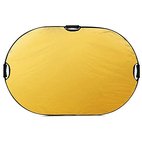 Selens 5-in-1 Oval Reflector with Handle for Photography Photo Studio Lighting & Outdoor Lighting (32 x 48 Inch) - Image 2