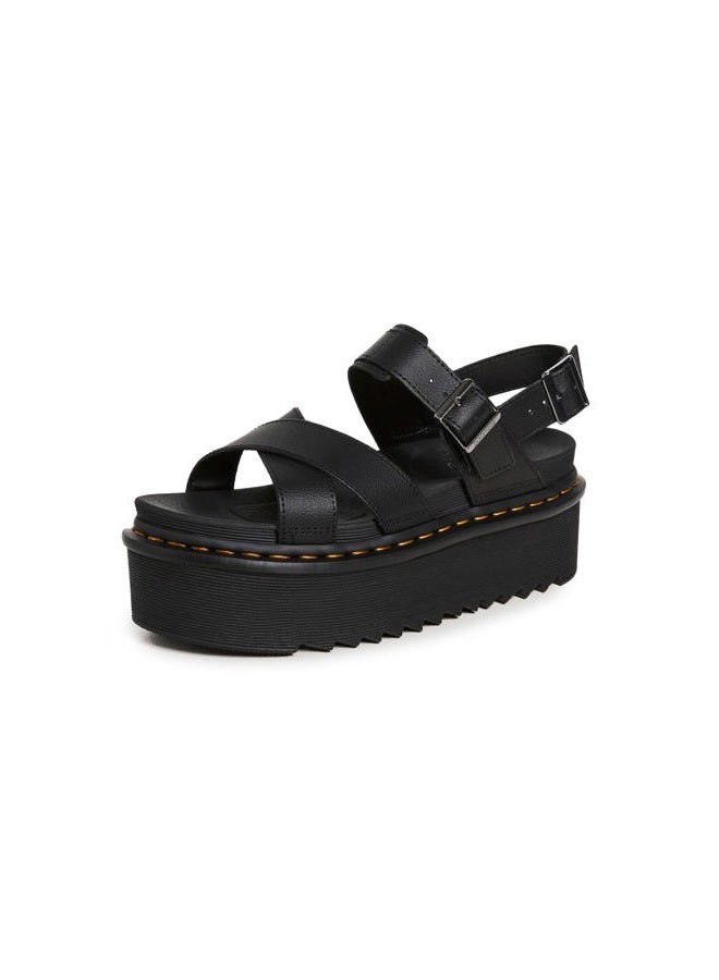 Dr. Martens Voss II Quad Women's Sandals, Black Athena, 39 EU/UK 6 - Image 1