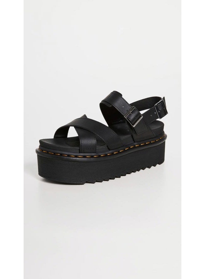 Dr. Martens Voss II Quad Women's Sandals, Black Athena, 39 EU/UK 6 - Image 3