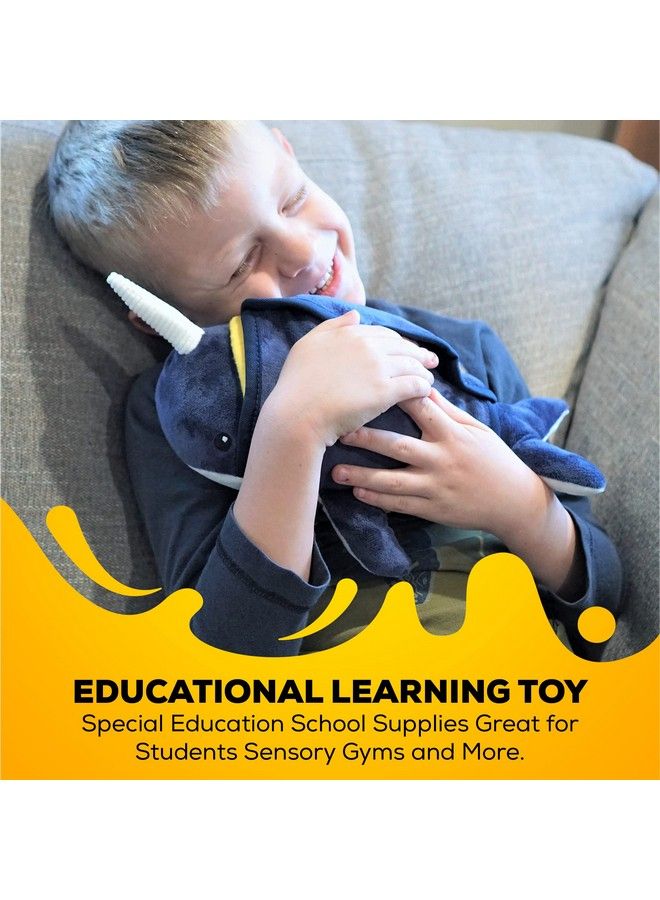 Sensory4u وسادة إبزيم حسية لعبة تطوير المهارات الحركية الدقيقة نشاط بالإضافة إلى المهارات في الخياطة والعد والسحاب كلها في واحد (وحيد القرن) - Image 3