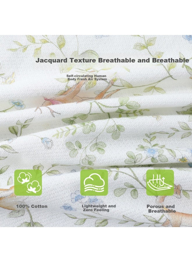 Yuzhaolin Girls' Summer Cotton Pajamas Children'S Home Wear Big Kids Clothing Romantic Short Sleeve Nightgown - Image 3