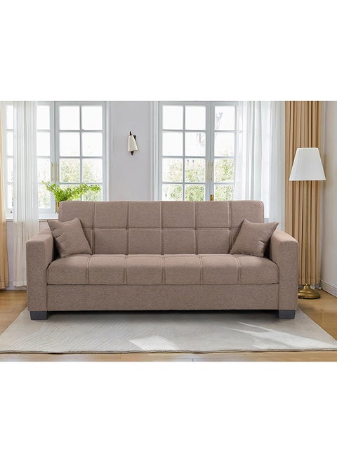 Maf Sofa Cum Bed I Sleeping Fabric Sofa I Three Seat Sofabed I Modern Design Living Room Sofa Maf-S399