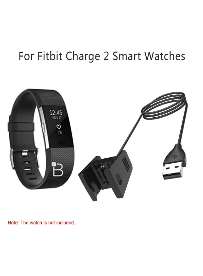 Smart Watch Charging Clip USB Cable Portable Charger for Fitbit Charge 2 Intelligent Watches - Image 2