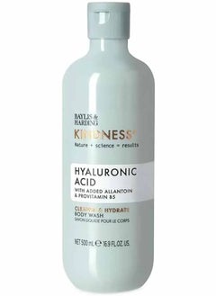 Baylis & Harding Baylis & Harding Kindness + Hyaluronic Acid Cleanse & Hydrate Luxury Body Wash With Allantoin & Provitamin B5, 500ml 