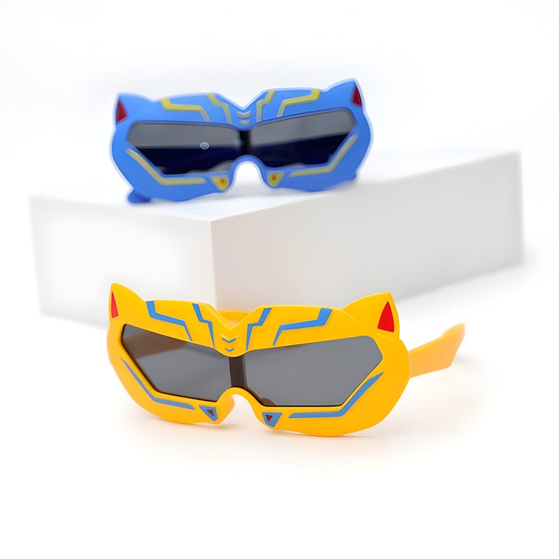 Children's sunglasses UV-resistant silicone polarizing glasses glasses cartoon baby new sunscreen eye protection fashion sunglasses - Image 3