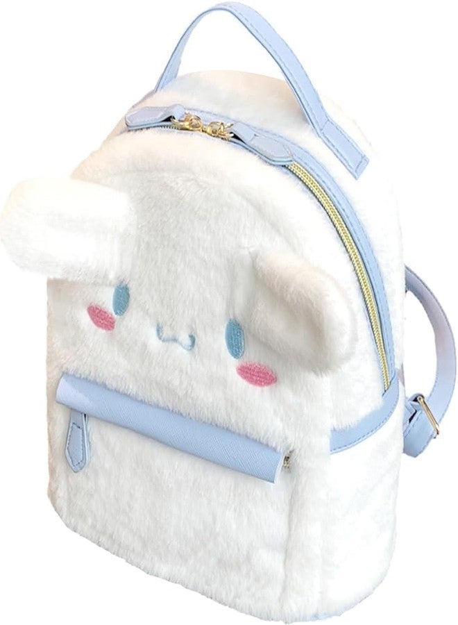 Climberty® Cute Backpack for Girls Kawaii Girls Backpack Small Plush Backpack Cute Sanrio Cinnamoroll Bag with Handle Birthday Gift Christmas Gift - Image 2