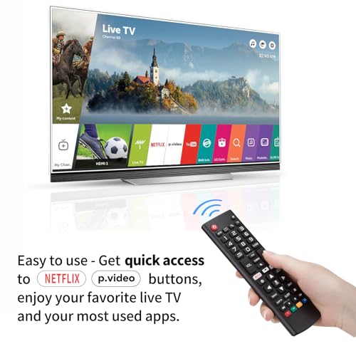 Angrox for LG Smart TV Remote Control Replacement,Universal for All LG OLED 3D Thinq TVs for AKB75095307 AKB75375604 AKB74915305 AK75675304 AKB76040302 AKB76037601 AKB75675313 with Battery - Image 3