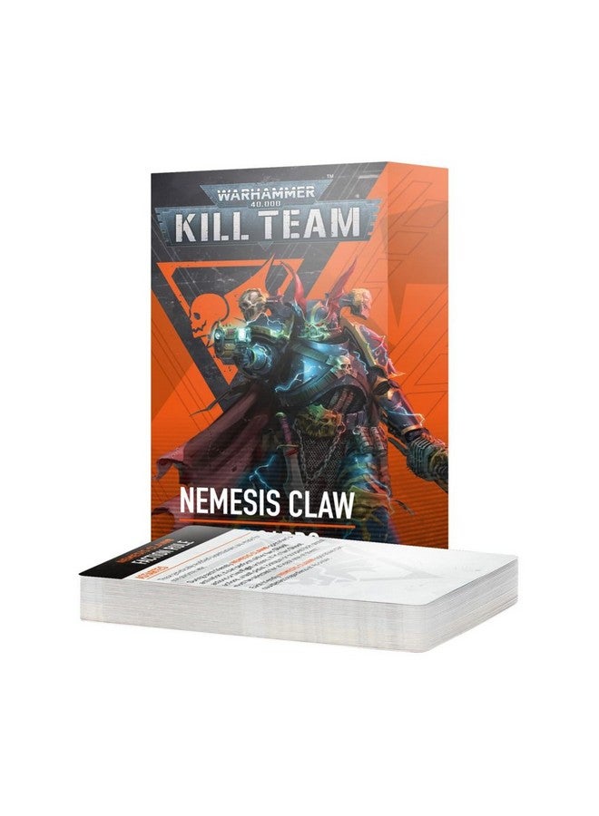 Games Workshop Warhammer 40k: Kill Team: Nemesis Claw Datacards - Image 3