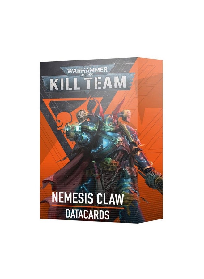 Games Workshop Warhammer 40k: Kill Team: Nemesis Claw Datacards - Image 1