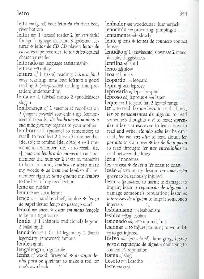 English-Portuguese & Portuguese-English Academic Dictionary - Image 4