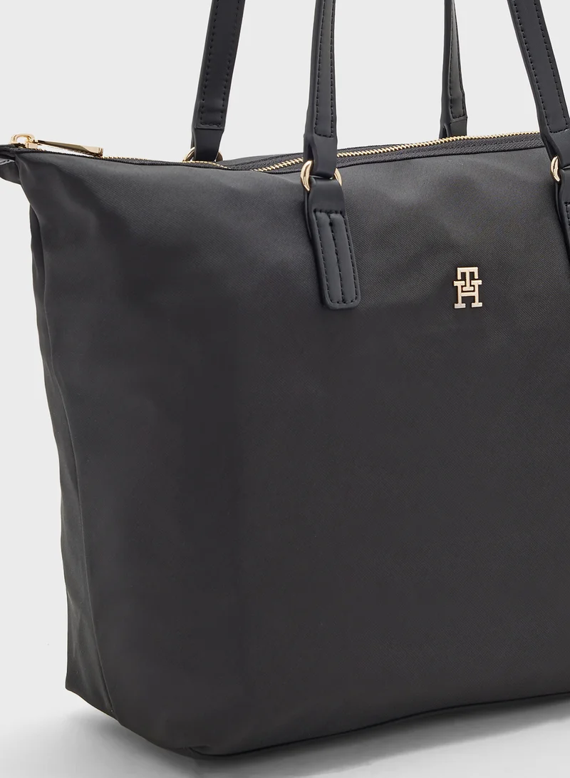 تومي هيلفيغر Top Handle Tote
