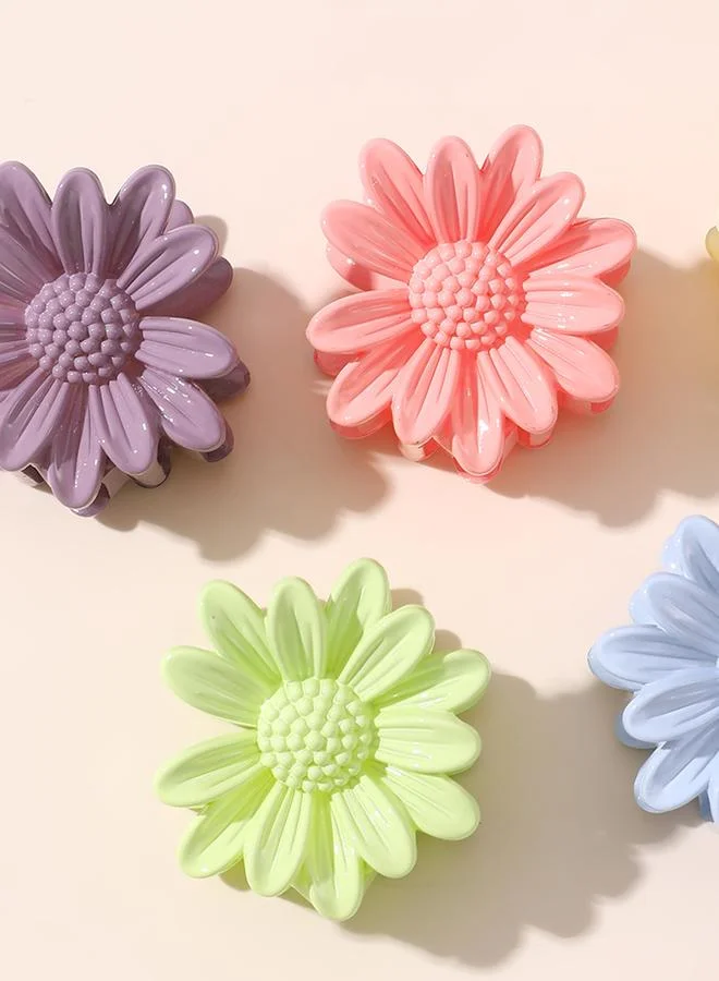 Take Two Set of 5 - Flower Mini Claw Clip