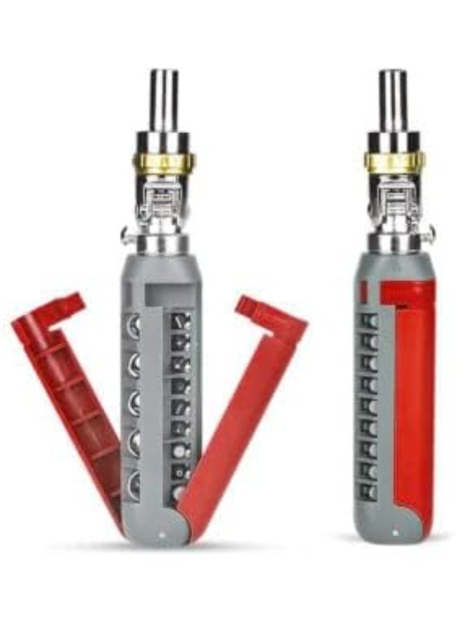 مفك براغي مغناطيسي 14 في 1 برأس دوار 180 درجة - Image 2