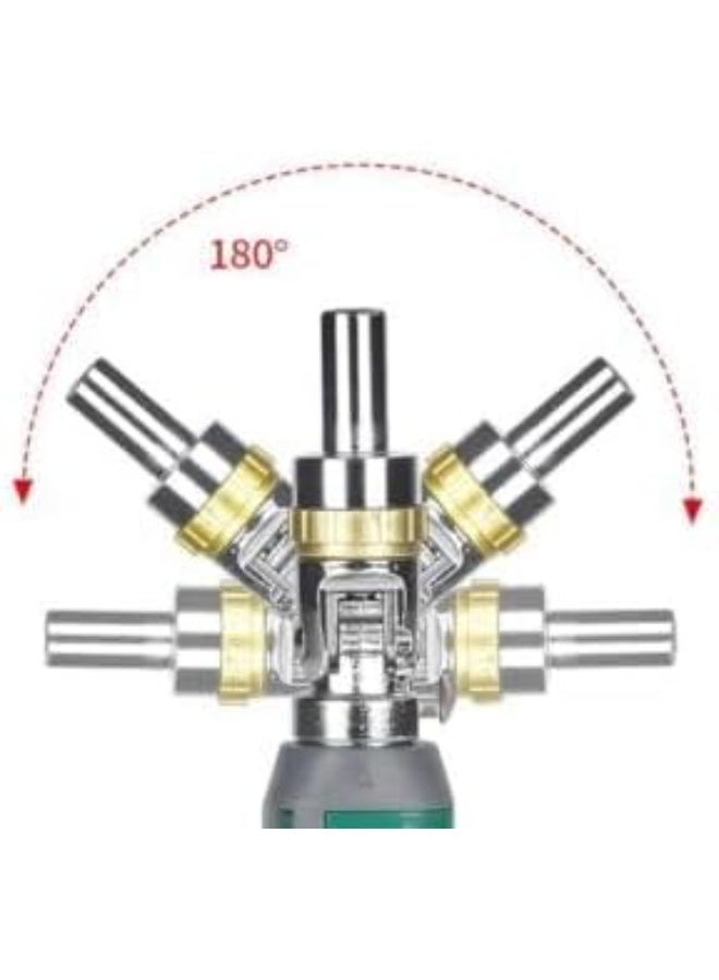 مفك براغي مغناطيسي 14 في 1 برأس دوار 180 درجة - Image 3
