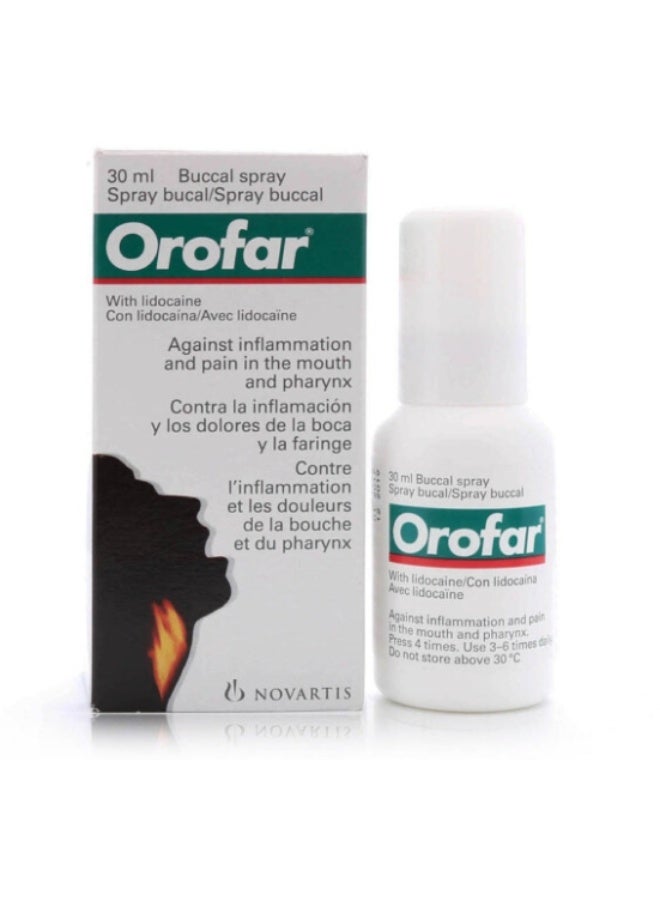 OROFAR BUCCAL SPRAY 30ML