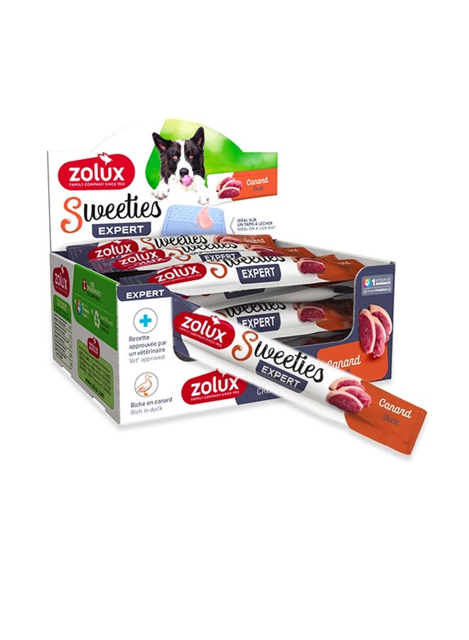 ZOLUX Sweeties Creamy Stick Duck For Dog - 14G (Pack Of 48) - Image 1