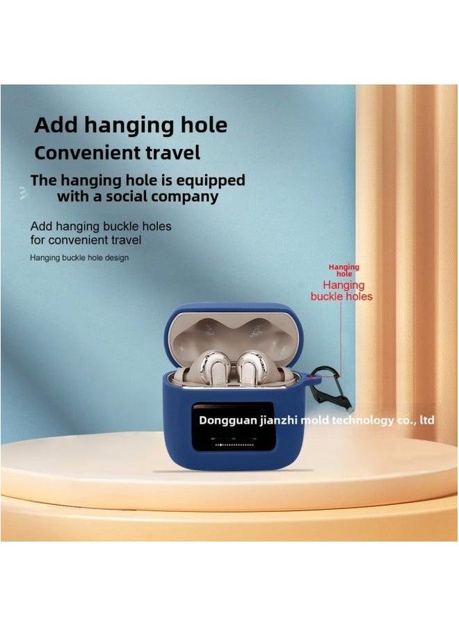 Suitable For JBL TOUR PRO 3 Earphone Protective Case TPU Transparent Silicone Soft Glue Storage Box-Colour:Black-Model:TOUR - Image 5