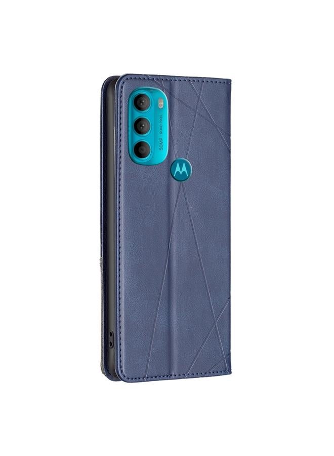 اس-توب جراب لهاتف Motorola Moto G71 5G جراب جلدي مغناطيسي منشوري غير مرئي - Image 3