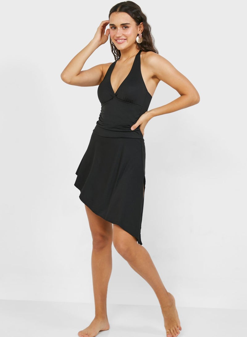 ELLA Asymmetrical Hem Swimsuit - Image 1