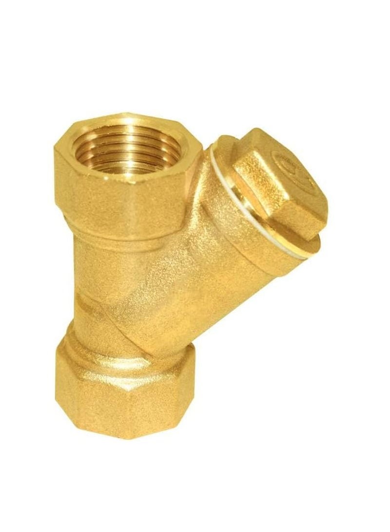 RACO Pegler Y Pattern Brass Strainer Filter Valve Connector Pump Filter for Water Oil Separation - Image 1