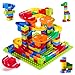 FANELEQU 168 Pcs Mini Marble Run Building Blocks Classic Blocks STEM Toy Bricks Set Kids Assemble Different Building Block Models for 3 Boys Girls Toddlers - Image 2