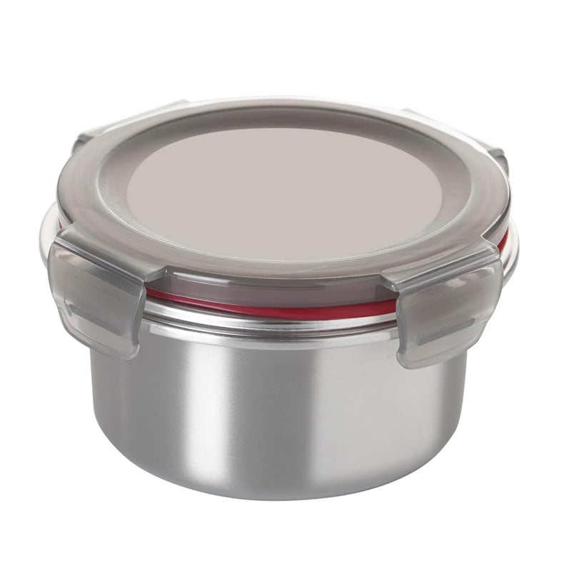 Celltone Microwavable 304 Stainless Steel Food Container with Carry Bag LeakProof FridgetoOven Microwave Safe Portable Lunch Boxes for Office School College Set of 2 400 ml x 2 - Image 4